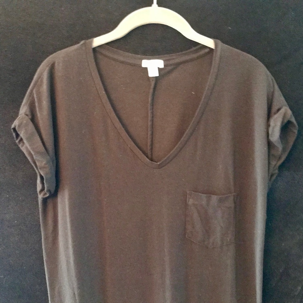 Cuyana Black Tee Shirt Dress - Large